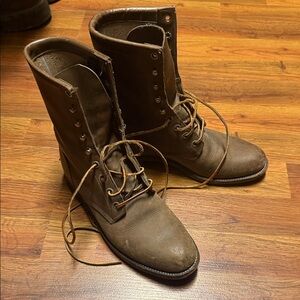 Brown Leather Boots